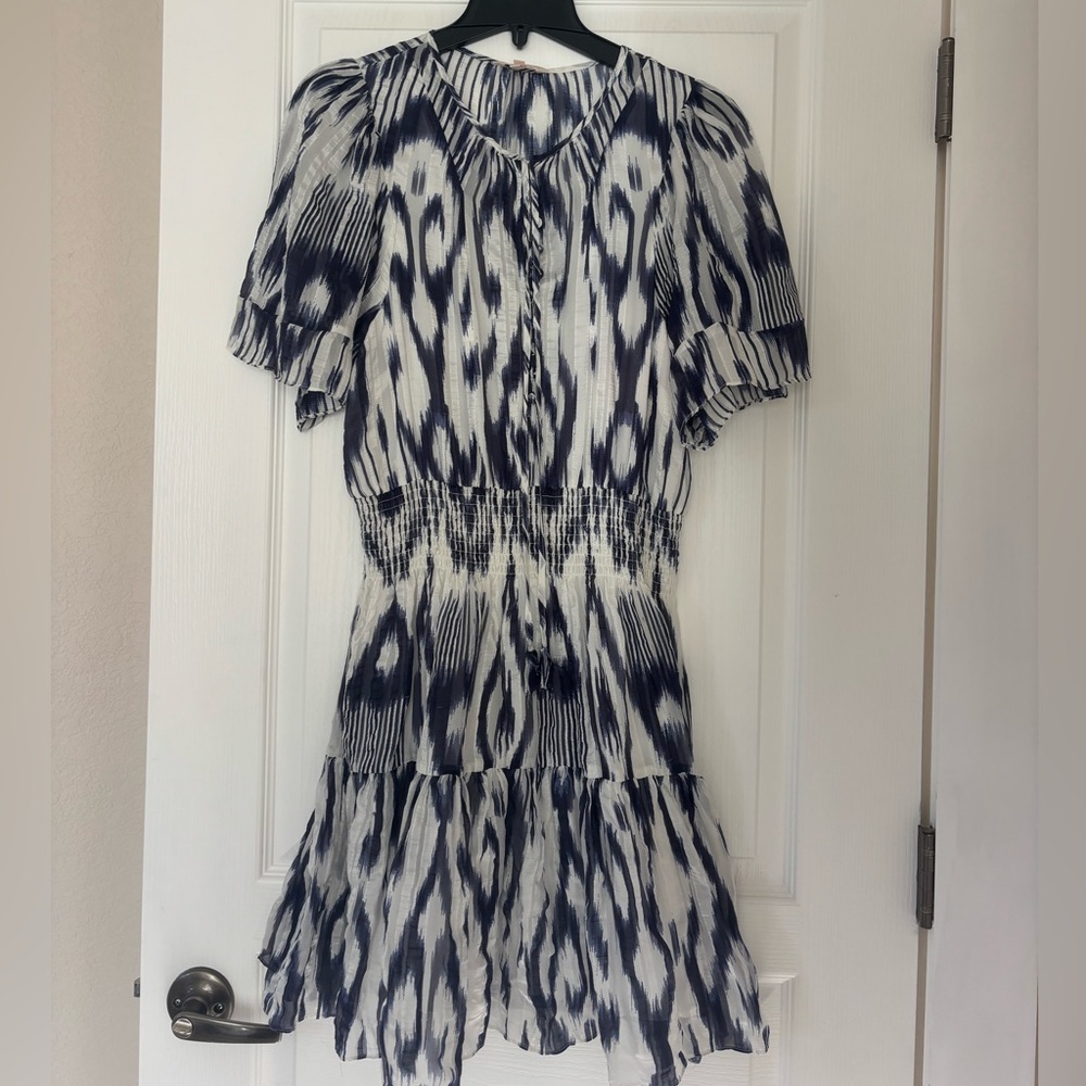 Rebecca Taylor patterned dress size 8